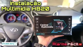 Instalação Mp5 FT-MM-MP5 Faaftech no HB20