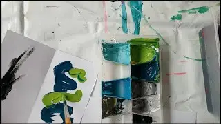 Surrealism: Decalcomania Tutorial1