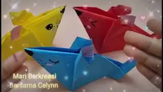 ORIGAMI TIKUS/ORIGAMI MOUSE/EASY ORIGAMI