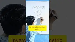 Find the value of Cosinverse( cos33&pi;/5)#shorts #inversetrigonometricfunctions #class12chapter2