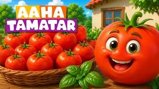 आहा टमाटर - 🍅 Aaha Tamatar Bade Mazedar | Hindi Nursery Rhymes And Kids Song | Jham Jham TV