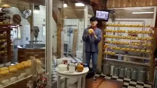 Cheese production process at Amsterdam