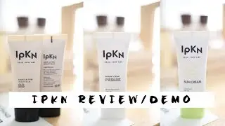 Обзор/Демонстрация IPKN: BB-крем, сияющий праймер, солнцезащитный крем Big Apple!