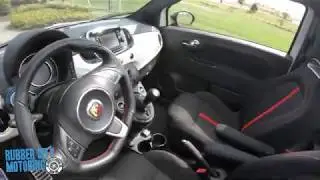 2019 Fiat 500 Abarth Convertible Quick Drive - Lots of exhaust audio!