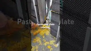 pasteuriser plate cleaning
