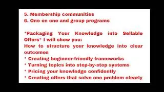HOW TO MONETIZE YOUR KNOWLEDGE
