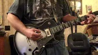 RM Olson Semi Hollow Silverburst Electric Guitar , a Short Review.