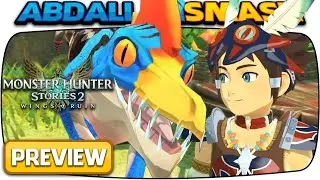 Monster Hunter Stories 2: Wings of Ruin - First Look Gameplay Preview on Nintendo Switch!