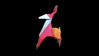 ORIGAMI GAZELA 𓃴 (Andrés F. Sánchez)