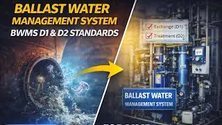 Ballast Water Management System Explained | BWMS D1 & D2 Standards | MMD exam and oral