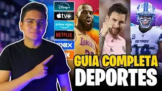 🔴 La MEJOR PLATAFORMA de STREAMING Para FANS de los DEPORTES | GUIA