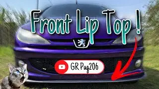 INSTALAÇÃO DO FRONT LIP (Peugeot 206)