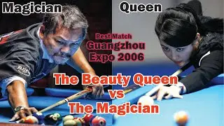 The Philippines Magician vs The Chinese Queen. 9 Ball Tour 2006. Efren Reyes vs Pan Xiaoting. Part 1