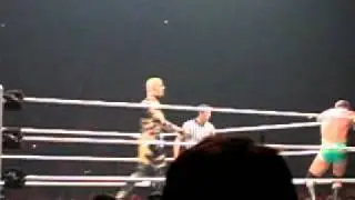 WWE Raw World Tour 2010 Nantes - Goldust vs Ted DiBiase