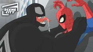 Spider-Man Keeps Venom Away From Aunt May | The Spectacular Spider-Man (2008)