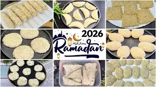 8 Ramadan Special Make & Freeze Snacks | Iftari Recipes for Whole Month | Ramadan 2026