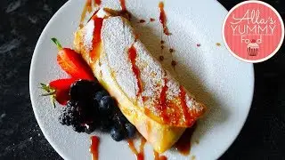 Sweet Blini with Cream Cheese | Сладкие блины
