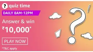 Amazon Quiz Answers Today | Win 10000 Amazon Pay Balance | 27 January 2021