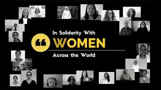 #IStandUp - In solidarity with women across the world