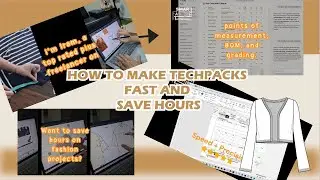 HOW TO MAKE TECHPACKS FAST AND SAVE HOURS 💼✨Top Rated Plus freelancer sharing my real workflow: