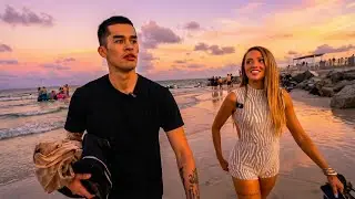 SNEAKO Takes Woah Vicky to Miami Beach Despite Being Banned by the Miami Mayor