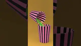 Oddly Satisfying Animation &middot; Haribo Candy Pour 2 #asmr #relaxing #animation