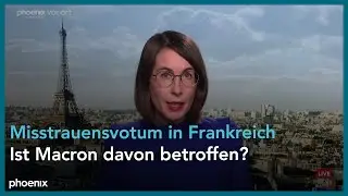 Friederike Hofmann Misstrauensvotum in Frankreich am 04.12.24