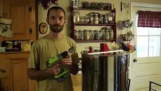 DIY Drill Powered Honey Extractor