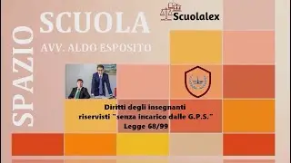 Diritti degli insegnanti riservisti 