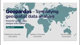 GeoPandas: An Introduction to Spatial Data Analysis in Python