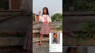 Meesho korean top and skirt 💖#shorts #viral #meesho #meeshohaul ￼