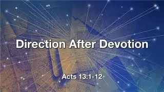 When God Says Go | Acts | MemBC [2026-01-11] 09:30am