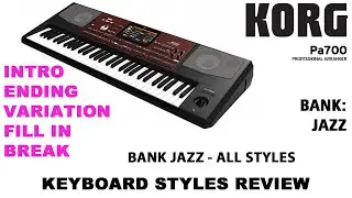 KORG PA700 STYLE - JAZZ - ALL STYLES