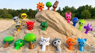 Can You Spot Every Sprunki In The Sand? ⏳ Amazing Surprise 🎁