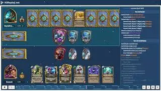 ProGaming - Hearthstone, Aggro Overload Shaman(4) vs Highlander Mage(4) by DarthPotater and Xemed...