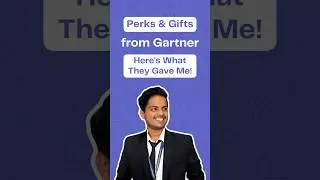 Perks & Gifts from Gartner, Here's What They Gave Me
