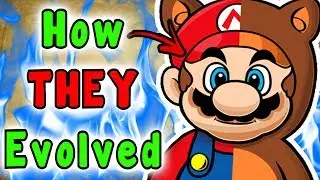 Super Mario - Эволюция RACOON & TANOOKI Mario Power Up (1988 - 2019)