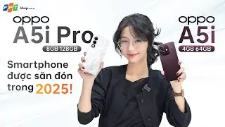 Bộ đ&ocirc;i OPPO A5i 4GB 64GB v&agrave; OPPO A5i Pro 8GB 128GB: Điện thoại Si&ecirc;u Pin - Si&ecirc;u Bền - Si&ecirc;u Mượt