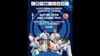 batumi open 2025 international full contact karate tournament