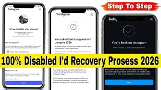 We&rsquo;ve Disabled Your Account Instagram Disabled Account Recovery 2026 How To Recovery Disabled Insta