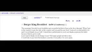 Missed Connection (with lyrics)