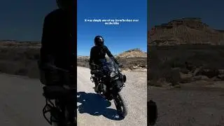 Tour Of Spain Day 4 - The Bardenas Reales On Our BMW R1250 GSA