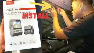 NISSAN KICKS 2017-2023 | VIOFO A129 DUO DUAL CHANNEL WI-FI DASH CAMERA INSTALL