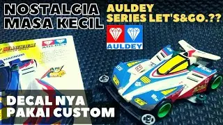 Unboxing - Review & Merakit  -  VICTORY MAGNUM -TAMIYA KW - Merk AULDEY Mini 4WD Series LET'S & GO