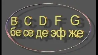 Французский язык -- буквы BCDFG