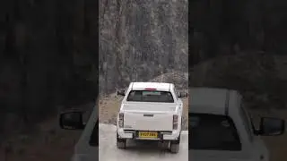 ISUZU D-MAX  - nose dive... #shorts #isuzu #dmax #pickup #offroad #4wheeler #4wheeldrive