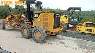 GRADER CAT 120K - CONSTRUCTION OF TOLL ROADS IN REMOTE VILLAGES