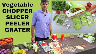 Multipurpose Vegetable Chopper,Slicer,Grater @Thane Exhibition 2025