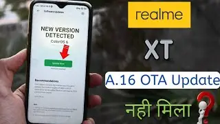 Realme XT ColorOS 6 A.16 Update - 