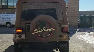 1991 Jeep Wrangler YJ Euro Style Tail Lights Demonstration